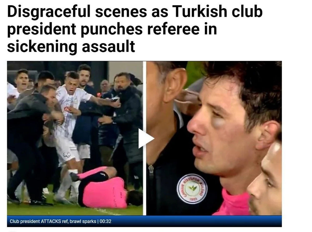 Türk futbolunun utanç gecesi dünya basınında böyle yankılandı!