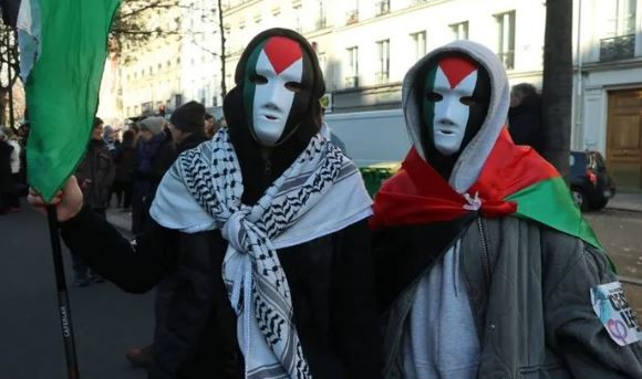 Beyaz Saray önünde İsrail protestosu