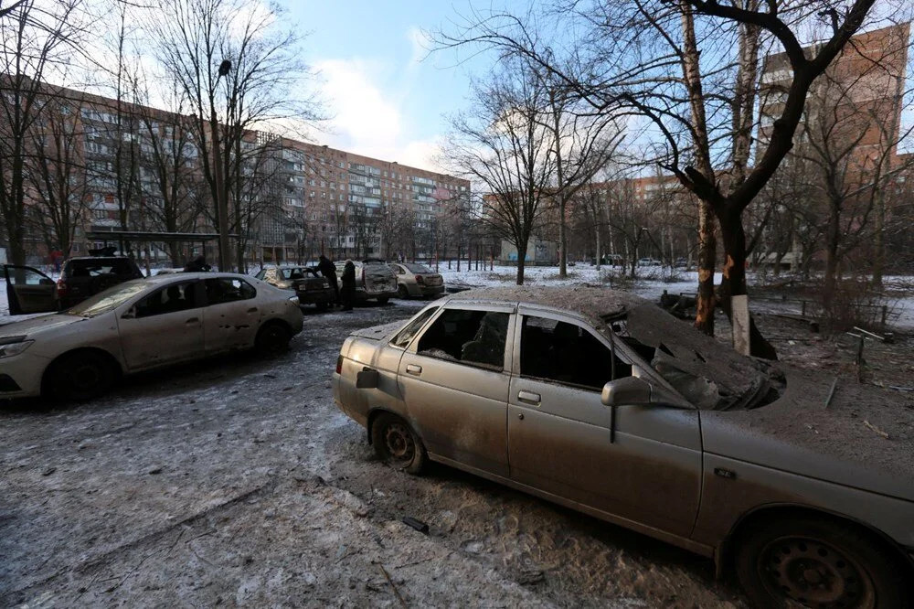 Donetsk'te pazar alanında patlama: Çok sayıda ölü var!