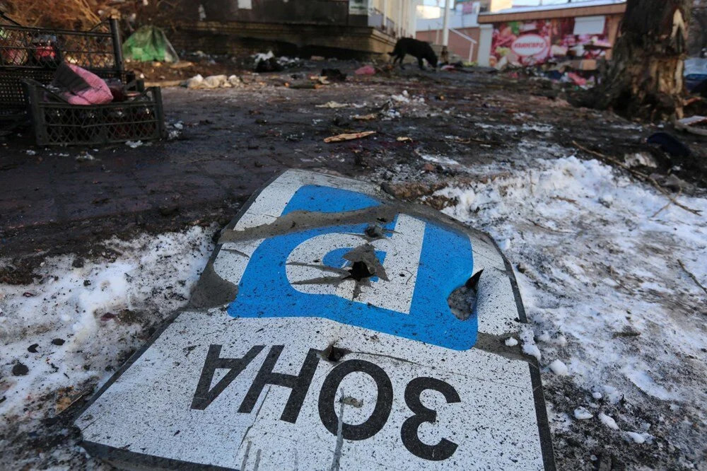 Donetsk'te pazar alanında patlama: Çok sayıda ölü var!