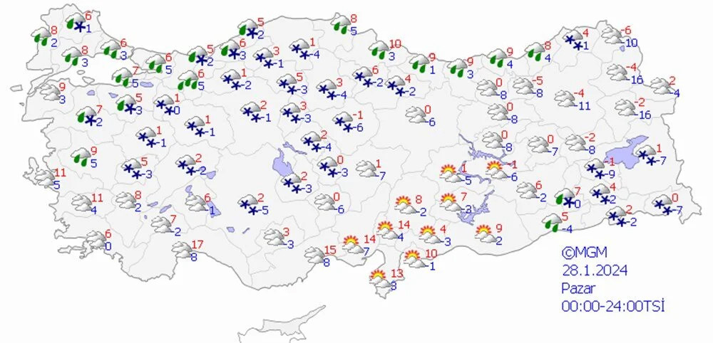 İstanbul'a kar uyarısı!