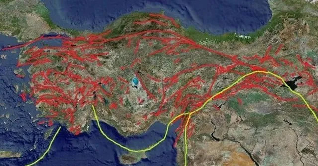 Harita güncellendi: İşte diri fay hattı üzerinde yer alan iller...