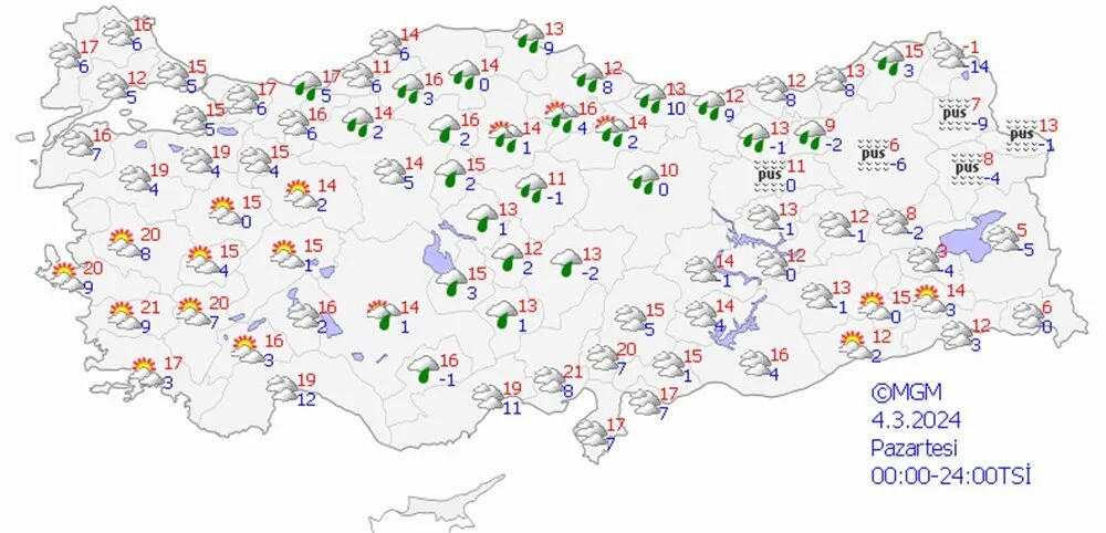 Bahar havası bitti: Yeni hafta soğuk geçecek!