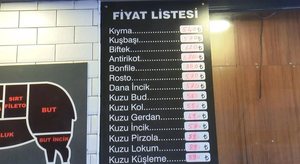 İstanbul'da kırmızı ette 3 ayrı tarife!
