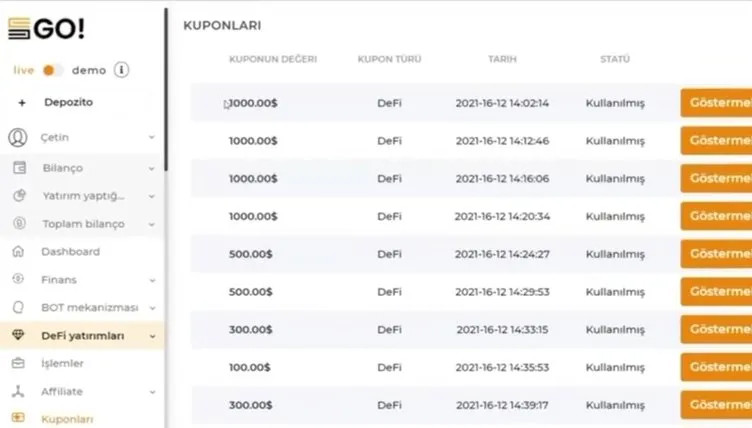 1 milyar dolarlık sertifikalı saadet zinciri!