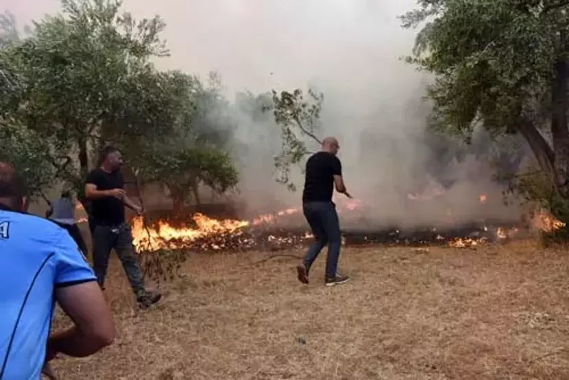Alevlerle mücadele sabaha kadar sürdü: İki ilde orman yangını!