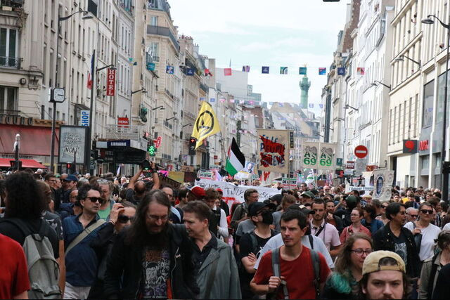 Fransa'da Macron karşıtı protestolar sürüyor!
