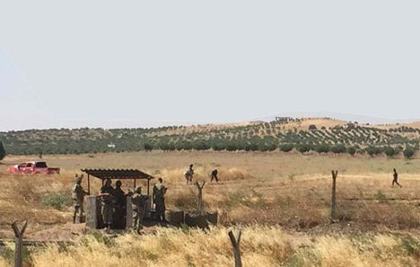 Gaziantep sınırında IŞİD hareketliliği