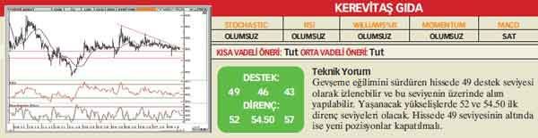 21 hisselik teknik analiz