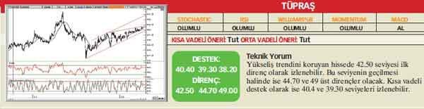 21 hisselik teknik analiz