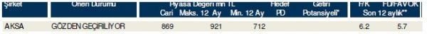 85 hisselik dev analiz