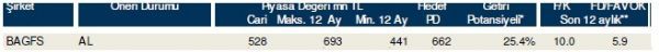 85 hisselik dev analiz