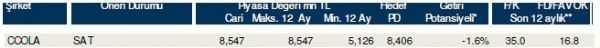 85 hisselik dev analiz