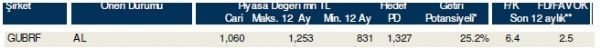 85 hisselik dev analiz