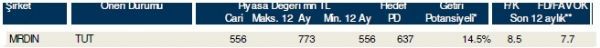 85 hisselik dev analiz