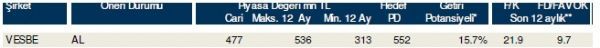 85 hisselik dev analiz