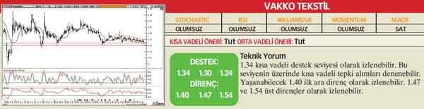 22 hisselik teknik analiz