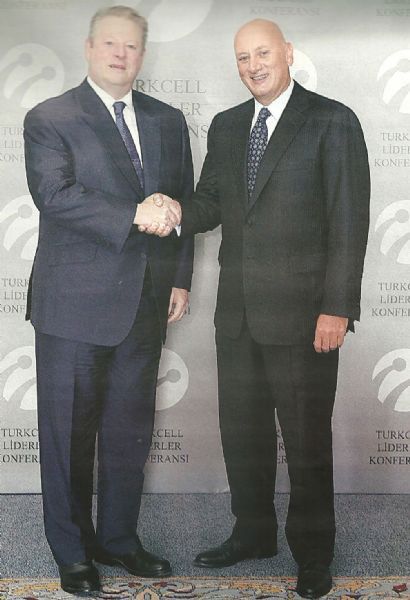 İş dünyasının liderleri Al Gore ile buluştu