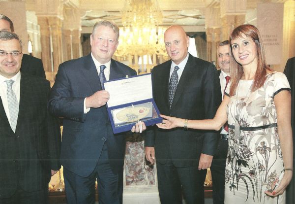 İş dünyasının liderleri Al Gore ile buluştu