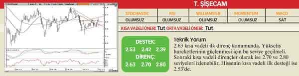 21 hisselik teknik analiz