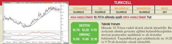 22 hisselik teknik analiz