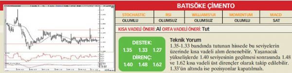 17 hisselik teknik analiz