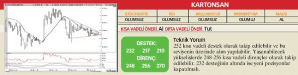 17 hisselik teknik analiz