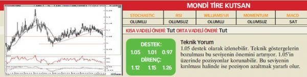 17 hisselik teknik analiz