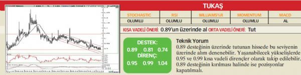 17 hisselik teknik analiz