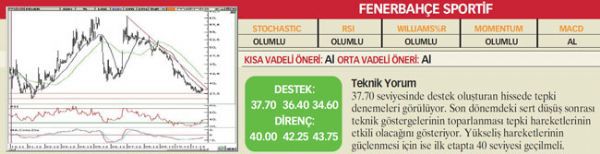 22 hisselik teknik analiz