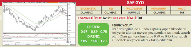 22 hisselik teknik analiz