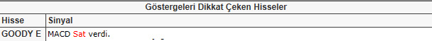 Dikkat çeken hisseler
