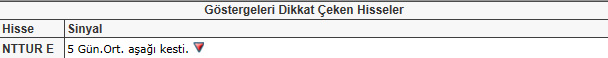 Dikkat çeken hisseler