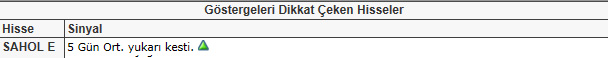 Dikkat çeken hisseler