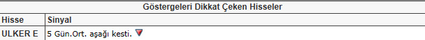 Dikkat çeken hisseler