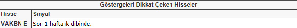 Dikkat çeken hisseler
