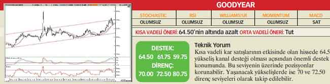 22 hisselik teknik analiz