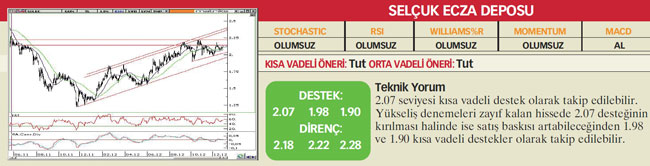 22 hisselik teknik analiz