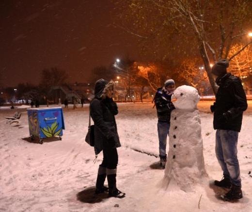 Uludağ'da 120 İstanbul'da 60 cm Kar