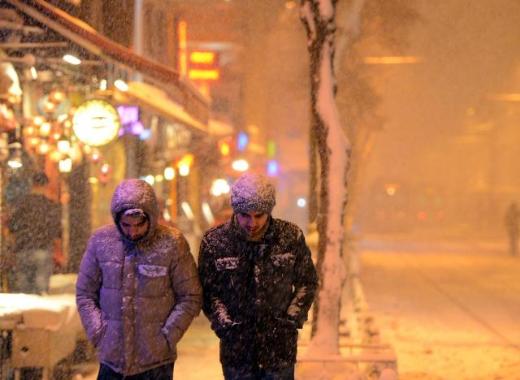 Uludağ'da 120 İstanbul'da 60 cm Kar