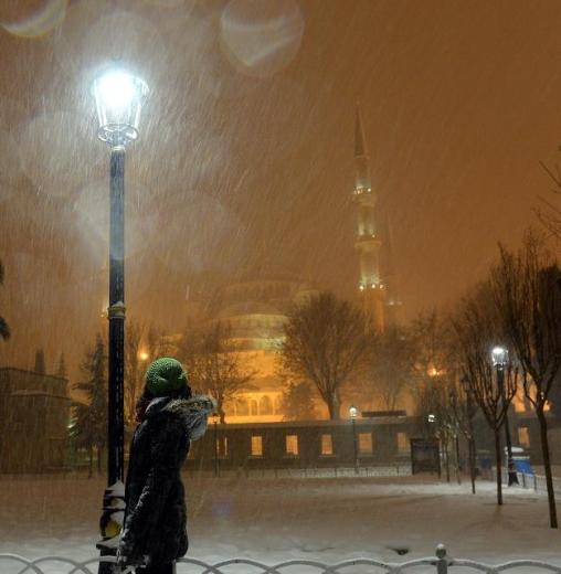 Uludağ'da 120 İstanbul'da 60 cm Kar