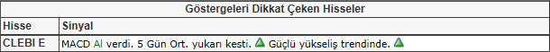 Bu hisselere dikkat! 25-01-2013