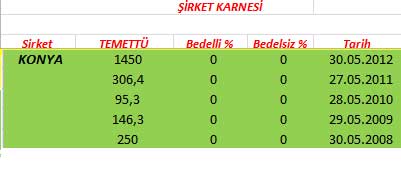 343 hissenin temettü performansı