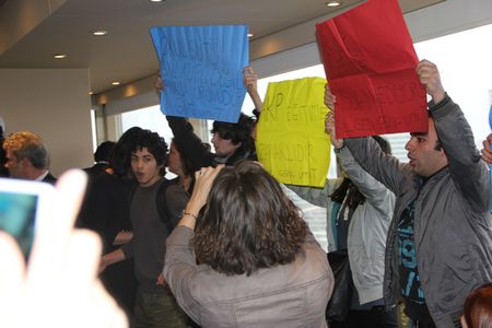 Okul Sütüne Protestolu Tanıtım