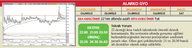 17 hisselik teknik analiz