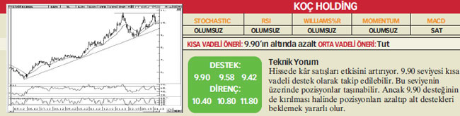 17 hisselik teknik analiz