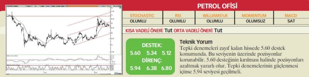 17 hisselik teknik analiz