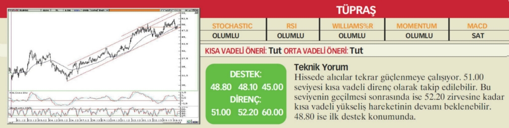 17 hisselik teknik analiz