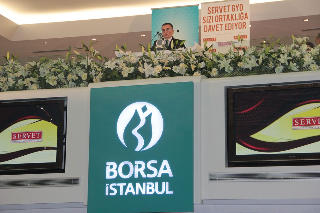 Servet GYO'nun gong töreni