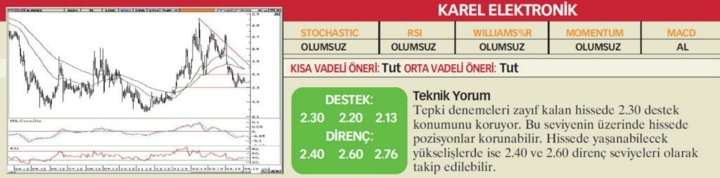 17 hisselik teknik analiz